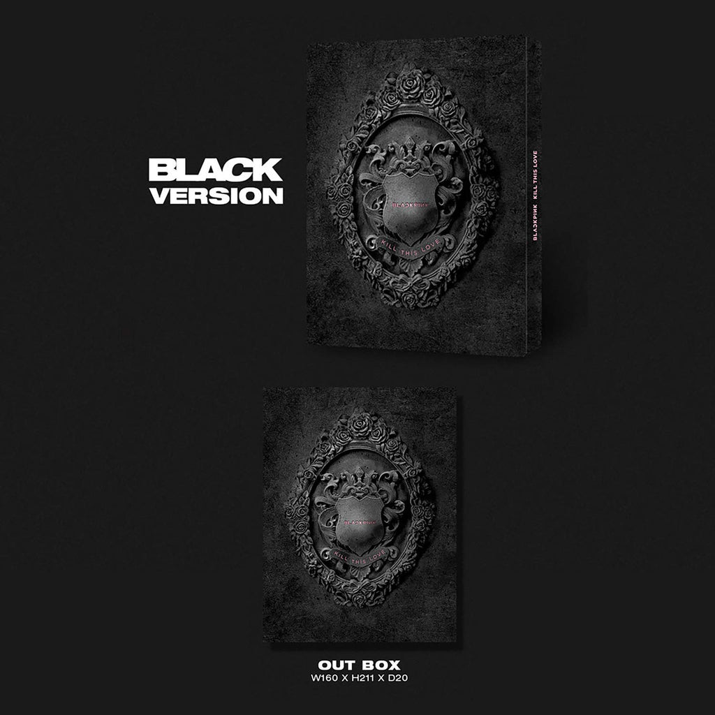 BLACKPINK – Kill This Love (Black Version) 2nd Mini Album (CD + Photobook + Extras)