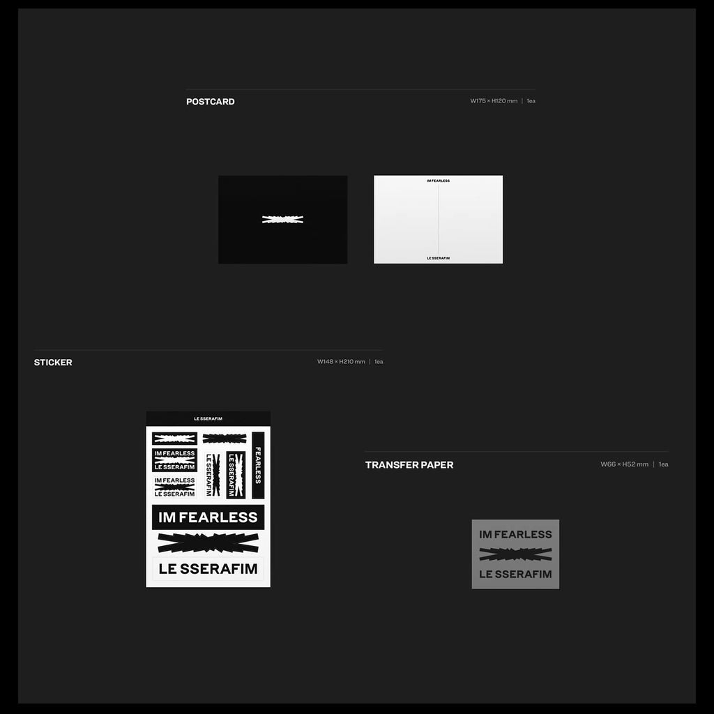 LE SSERAFIM - 1St Mini Album [FEARLESS] (Vol.2 BLUE CHYPRE Ver.) 