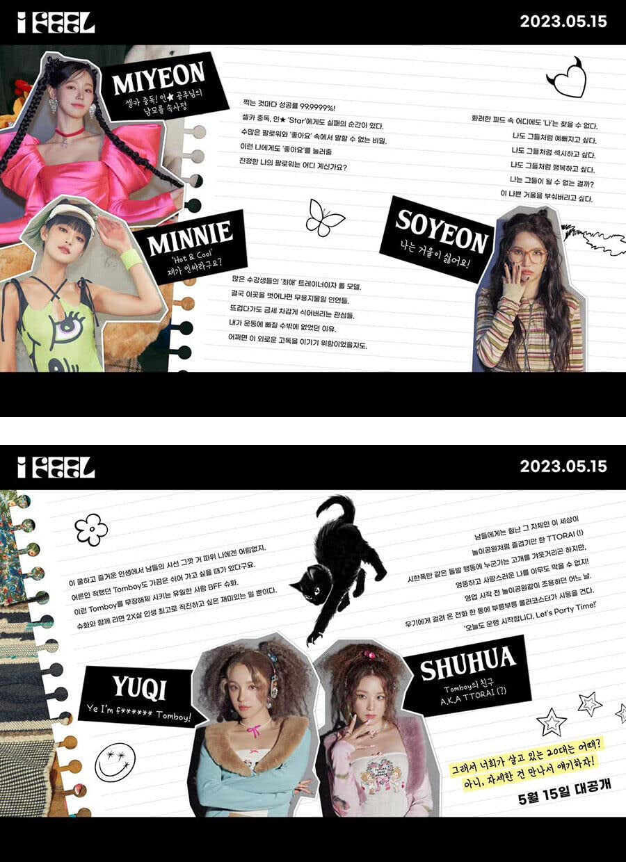 (G) I-DLE - 6Th Mini Album ( BUTTERFLY Ver. )