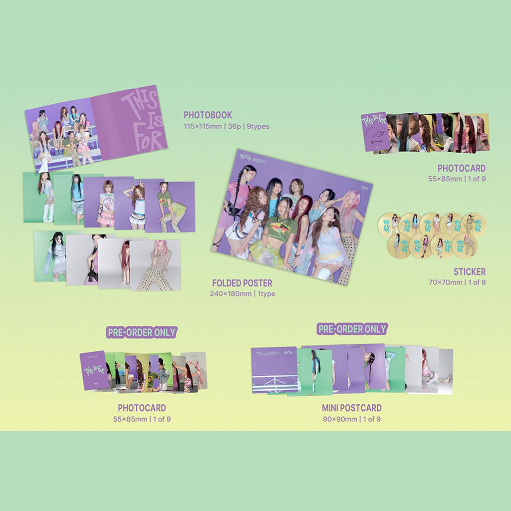 TWICE - the 4Th Full Album [THIS IS FOR] Ver. / Random) 