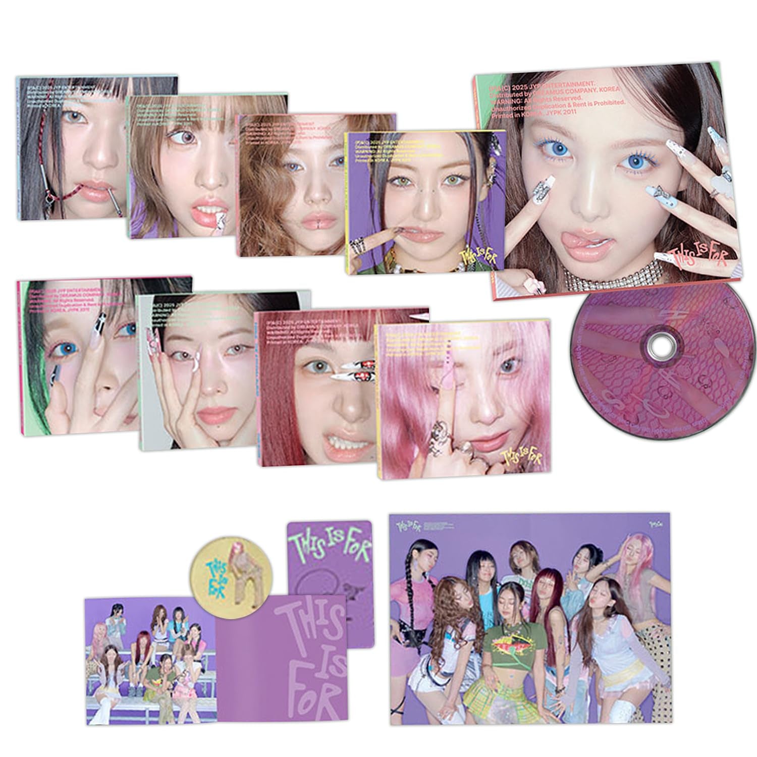 TWICE - the 4Th Full Album [THIS IS FOR] Ver. / Random) 