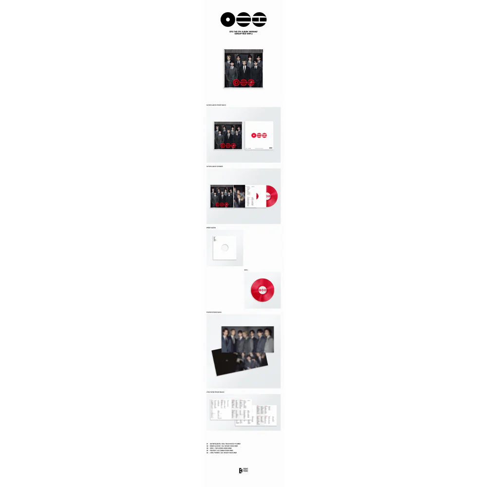 BTS the 5Th Album 'ARIRANG' (Group Red Vinyl)