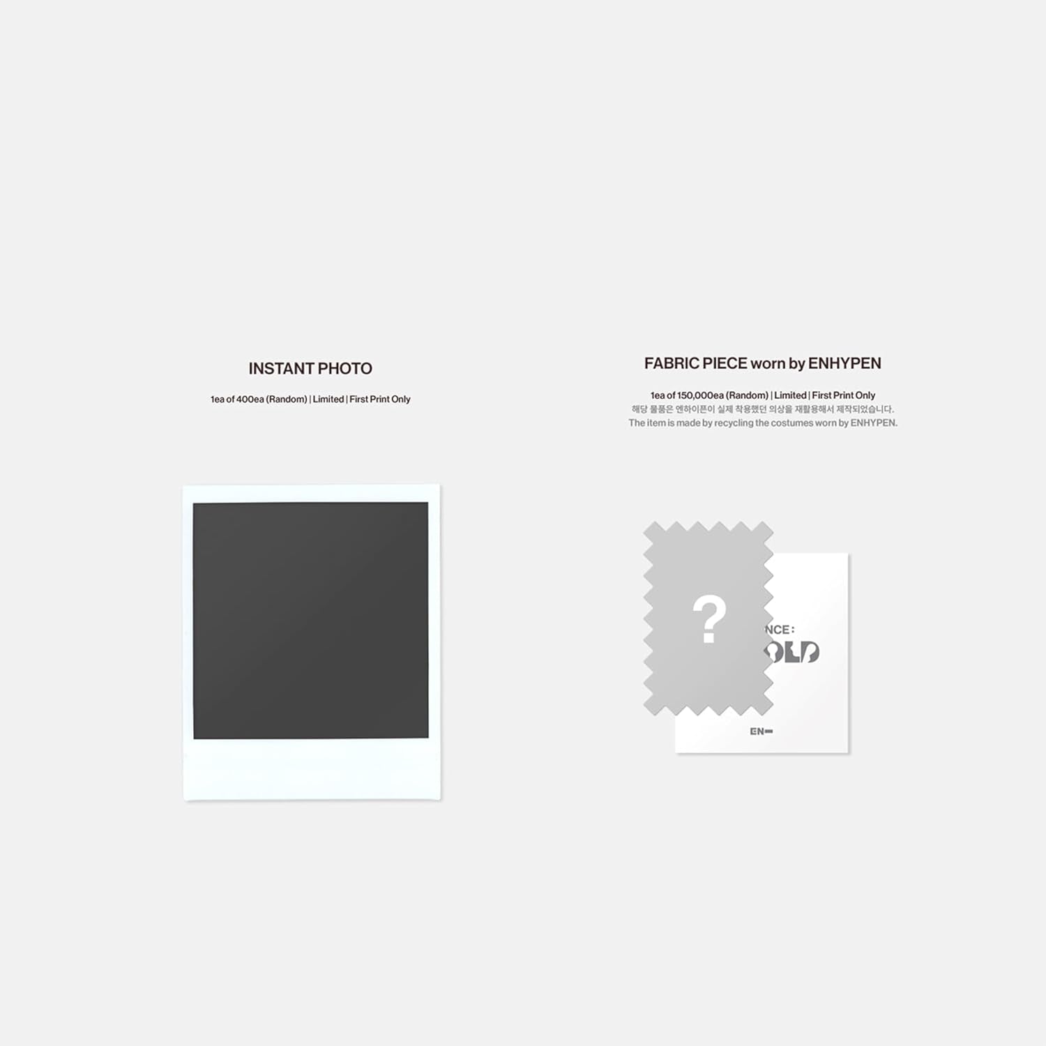 ENHYPEN ROMANCE : UNTOLD INCEPTIO Ver. Album Set + Photocards