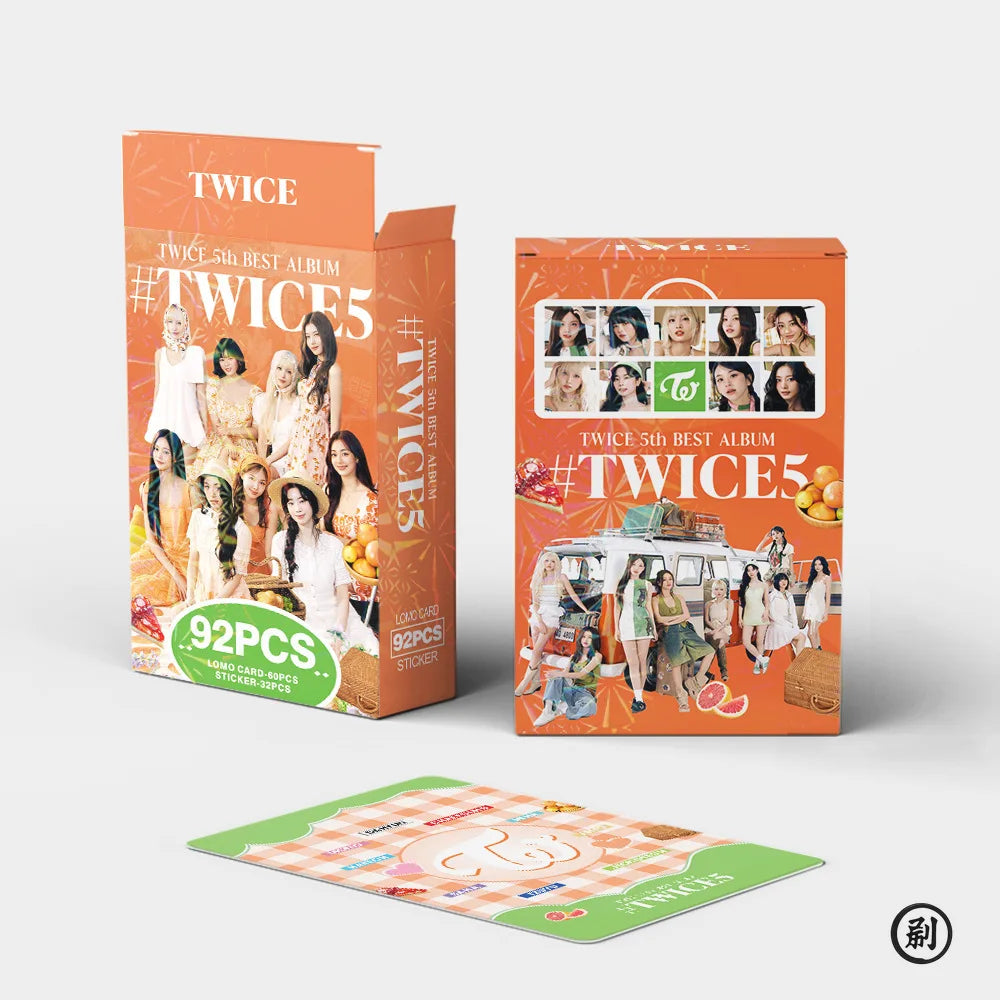 TWICE 2025 Japan Album Photocard Set – 92PCS Collectible Cards