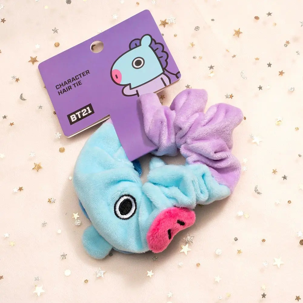 BT21 Kawaii Scrunchie – Soft BTS Hair Band