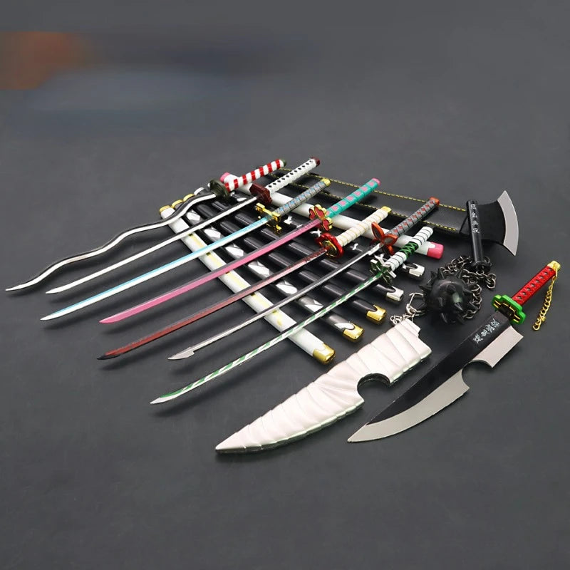 Demon Slayer Tanjiro Mini Katana – Anime Cosplay Display Collectible