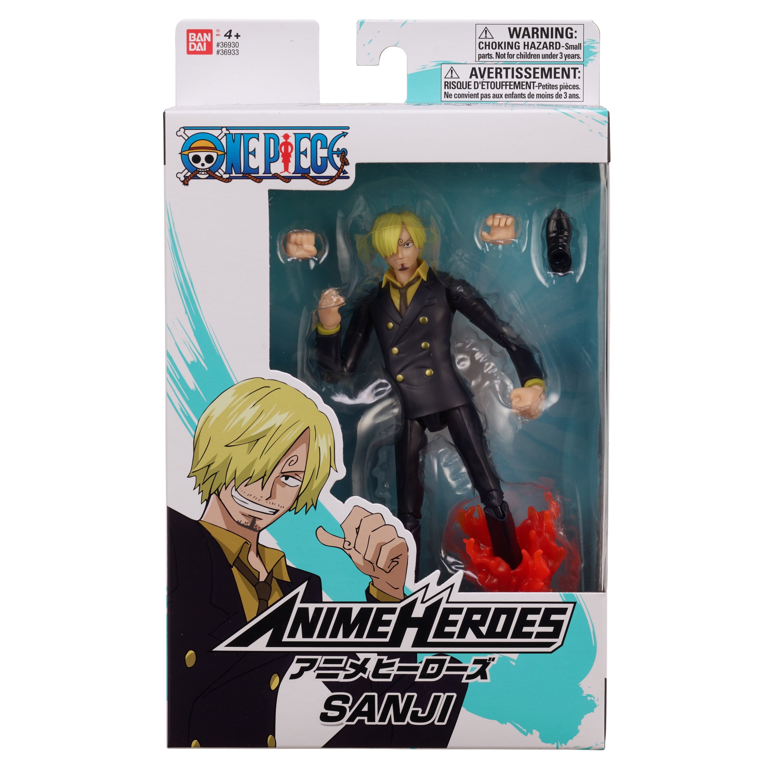 - One Piece - Sanji, 6.5" Action Figure