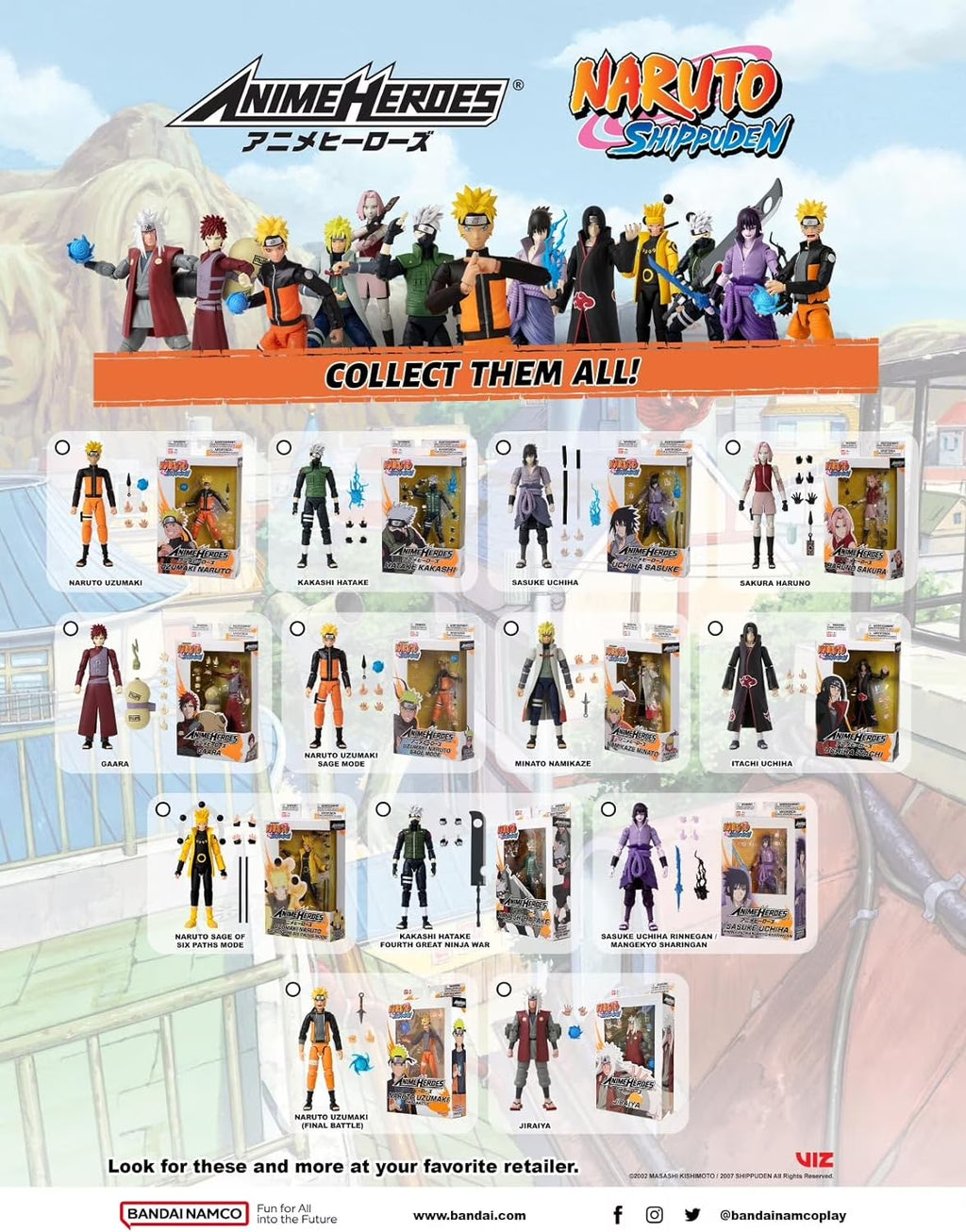 - Naruto Shippuden - Sakura Haruno, 6.5" Action Figure