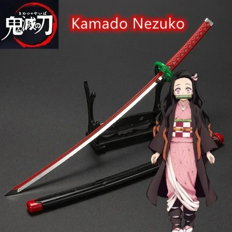 Demon Slayer Tanjiro Mini Katana – Anime Cosplay Display Collectible