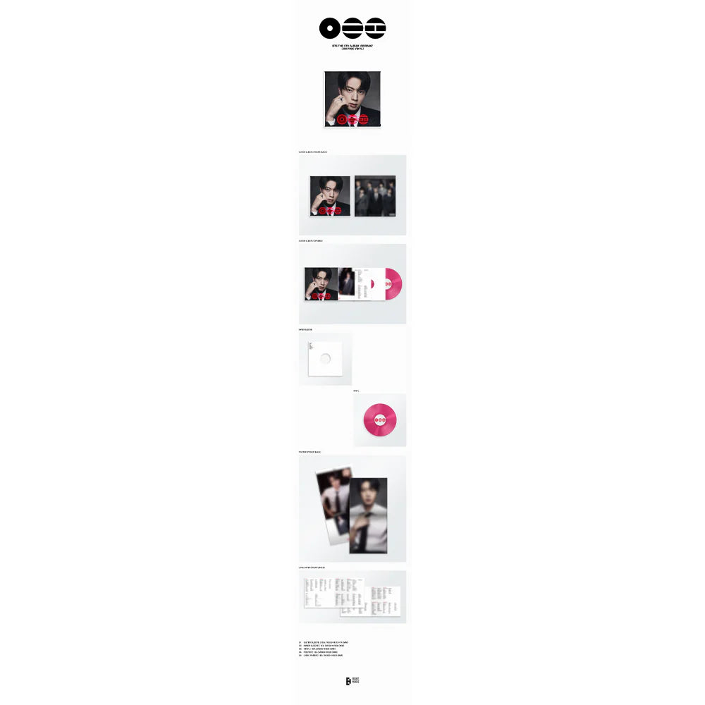 BTS the 5Th Album 'ARIRANG' (Jin Pink Vinyl)