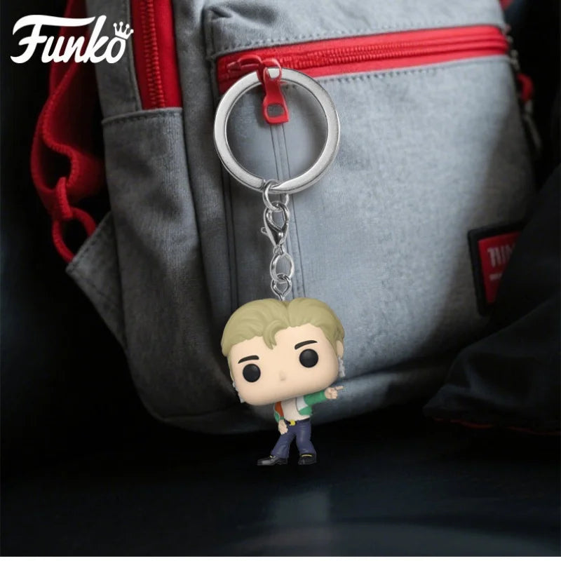BTS Dynamite Figure Keychain Set – RM, Jin, Suga, J-Hope, Jimin, V & Jungkook Collectibles