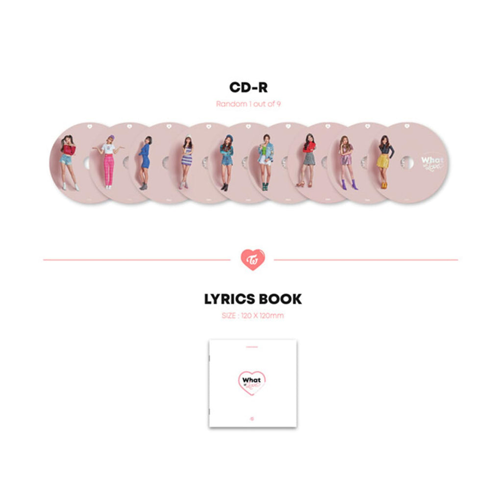 TWICE – What is Love? (5th Mini Album, Random Ver.)