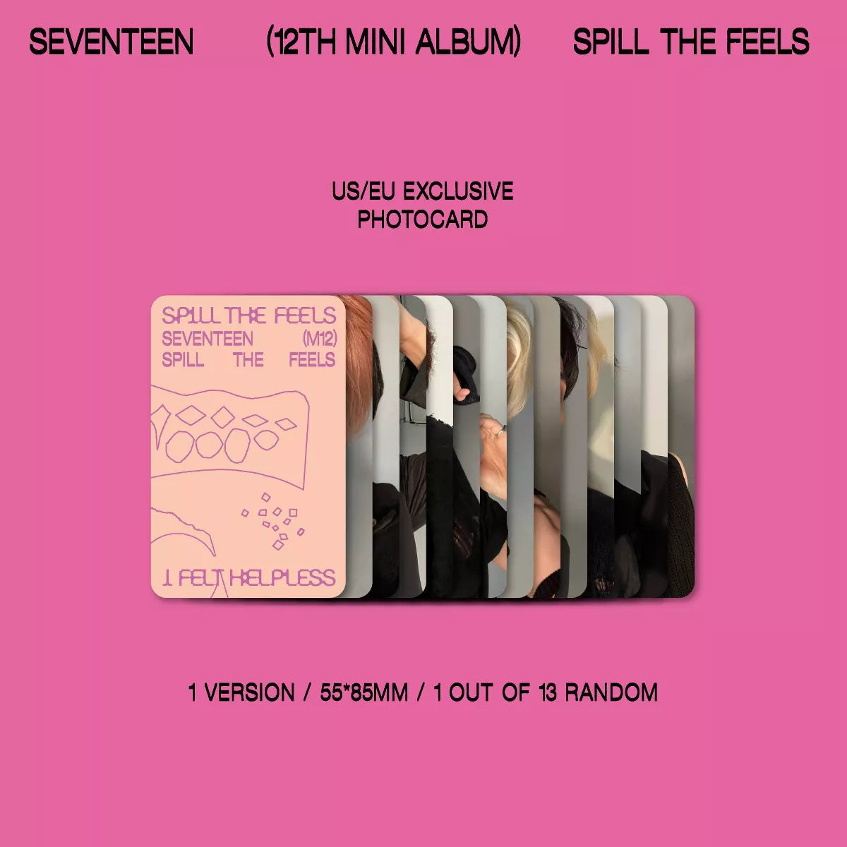 SEVENTEEN - SPILL the FEELS 12TH EP 