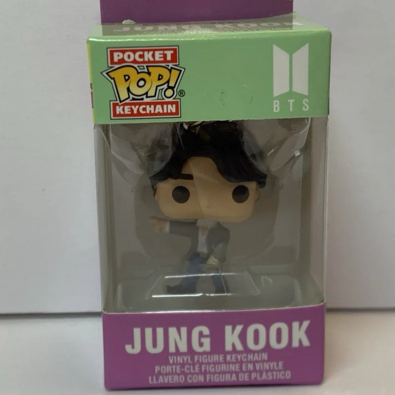 BTS Dynamite Figure Keychain Set – RM, Jin, Suga, J-Hope, Jimin, V & Jungkook Collectibles