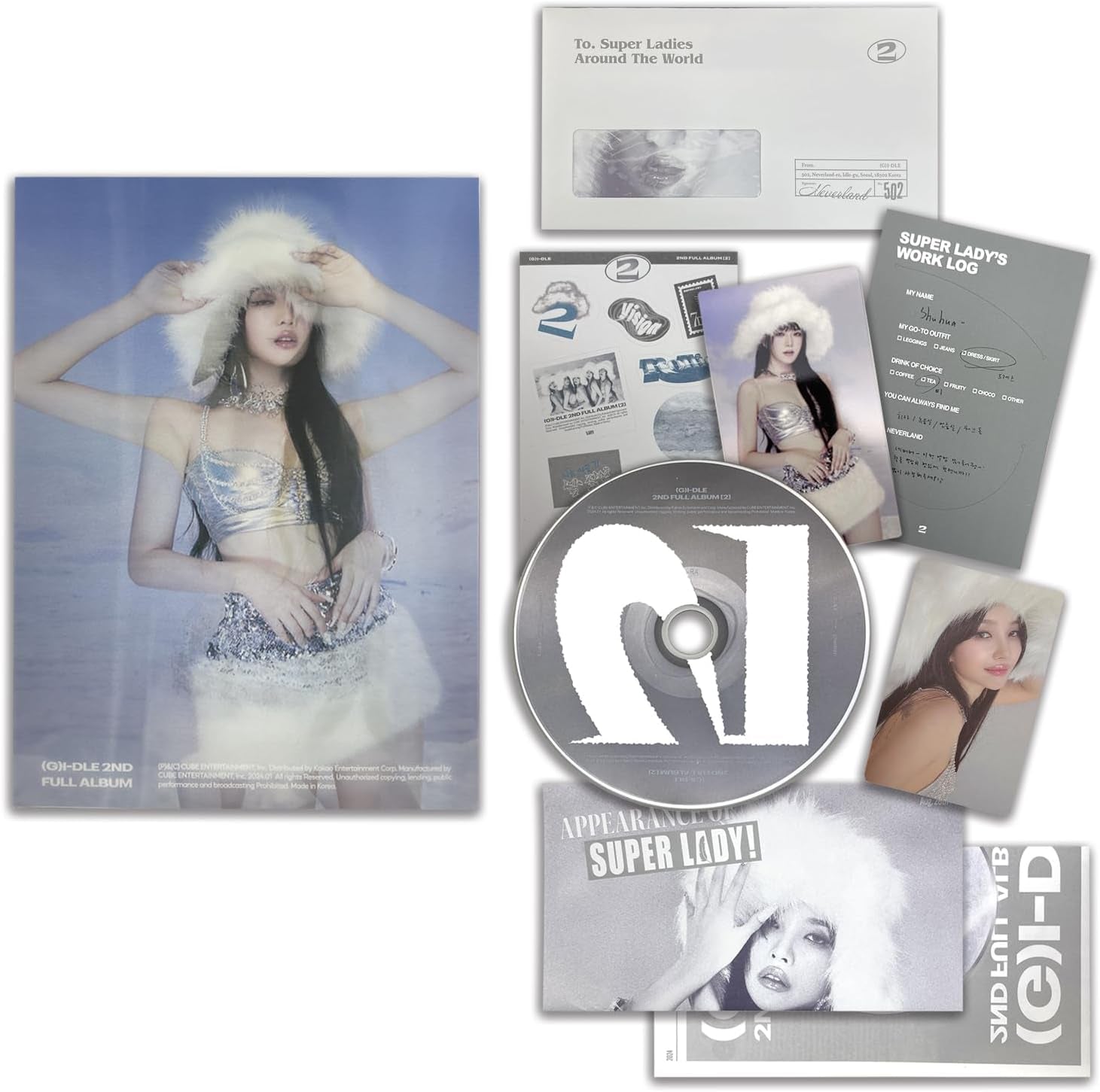 (G) I-DLE - 2Nd Full Album (1 Ver.)