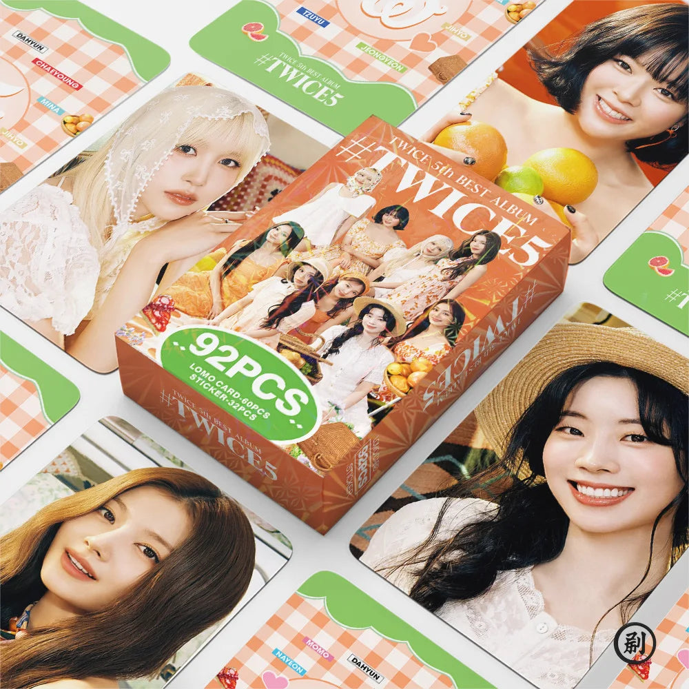 TWICE 2025 Japan Album Photocard Set – 92PCS Collectible Cards