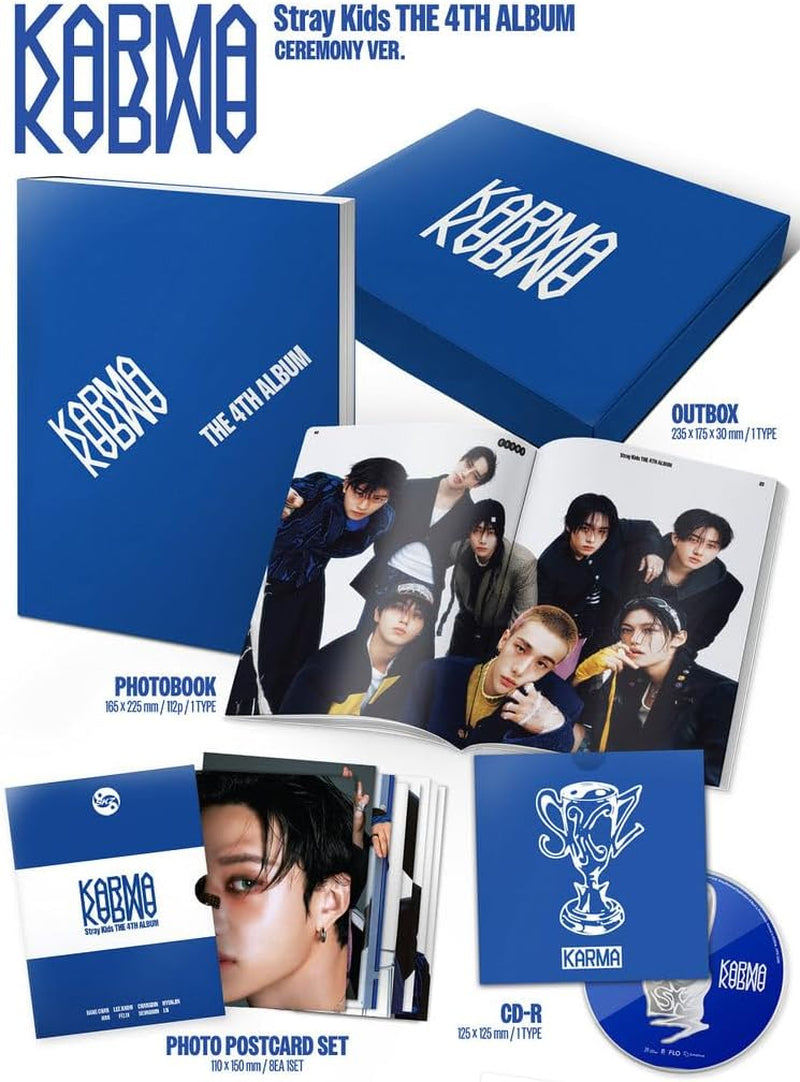 Stray Kids - Vol.4 Karma Standard Version CD (Random Ver.)