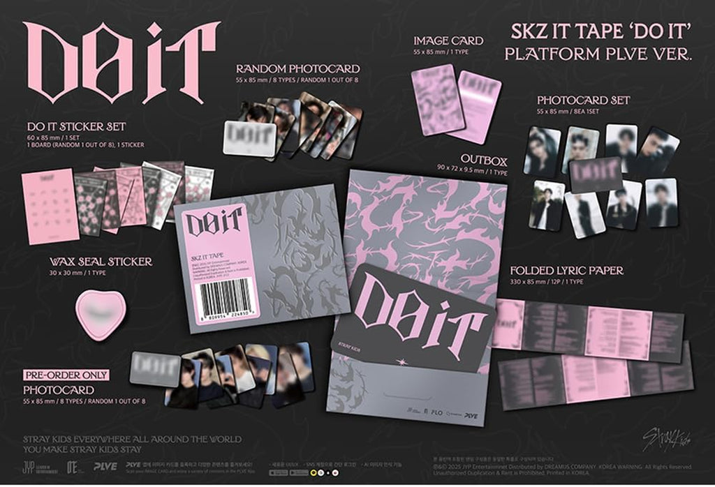 STRAYKIDS - SKZ IT TAPE DO IT ALBUM, [PLATFORM PLVE VERSION]