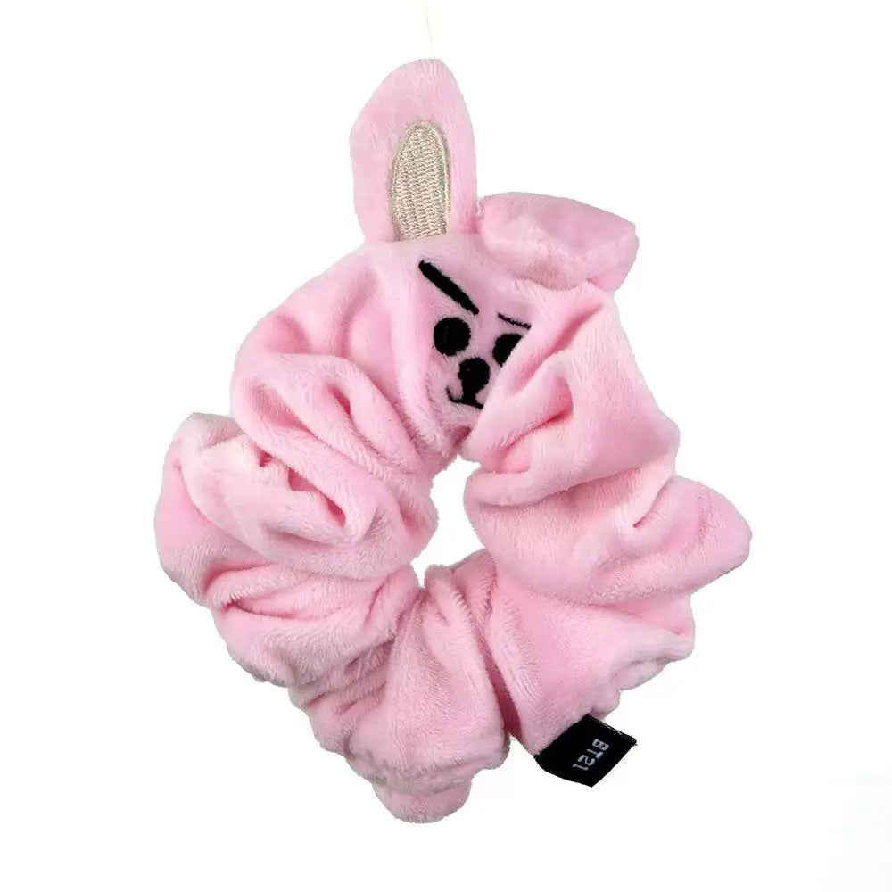 BT21 Kawaii Scrunchie – Soft BTS Hair Band
