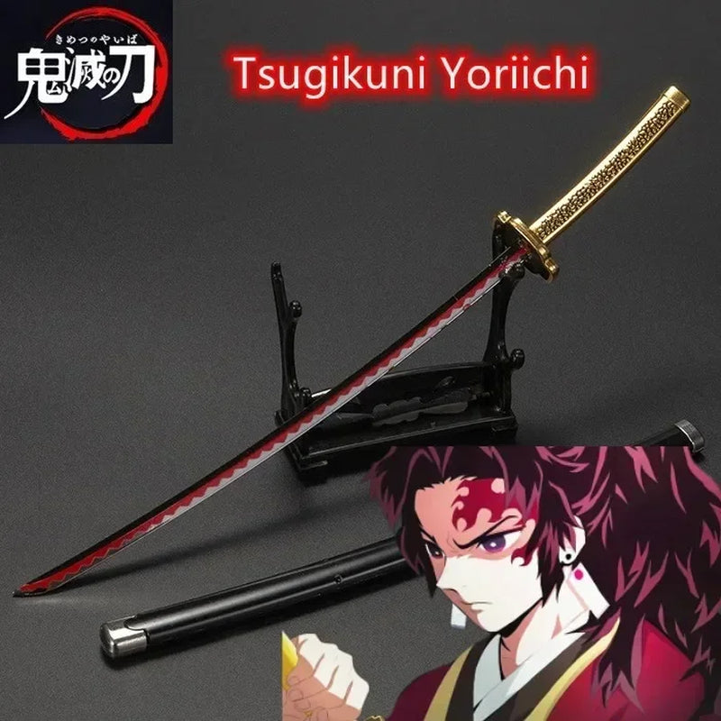 Demon Slayer Tanjiro Mini Katana – Anime Cosplay Display Collectible