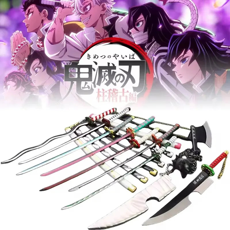 Demon Slayer Tanjiro Mini Katana – Anime Cosplay Display Collectible