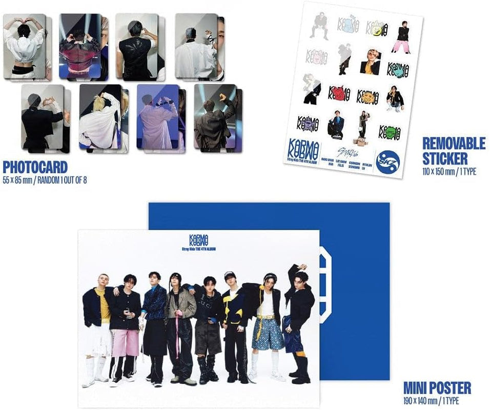 Stray Kids - Vol.4 Karma Standard Version CD (Random Ver.)