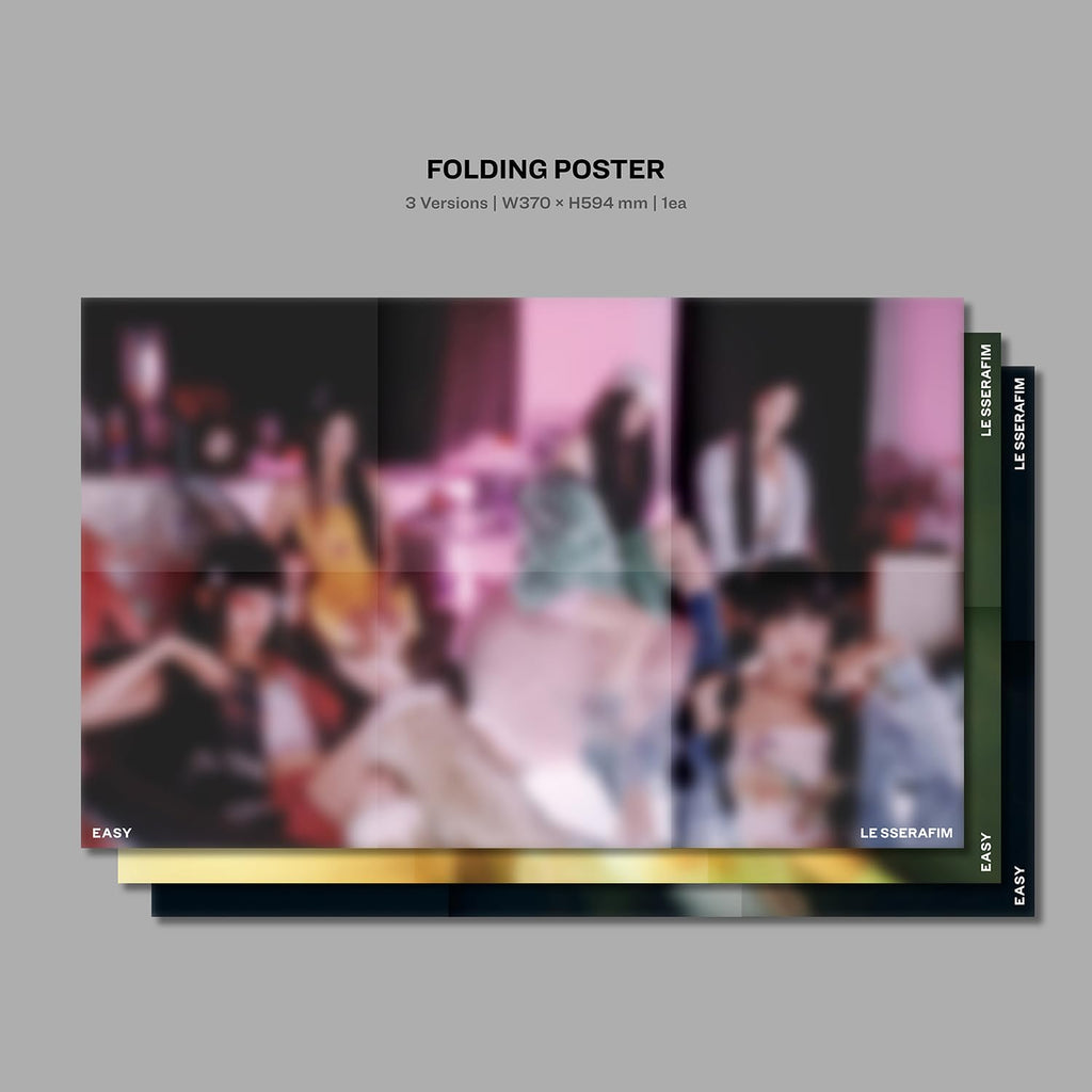 LE SSERAFIM - 3. Mini-Album [EASY] (Photobook Ver. - Vol.1 Balmy Flex) 